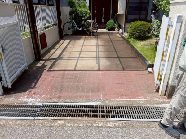 駐車場土間改修工事